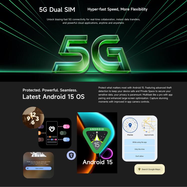 歐樂風 Armor Pad 5 Ultra 三防平板，12GB+512GB，11英寸安卓15 聯科發天璣7400X八核 5G網絡，歐規  , Armor Pad 5 Ultra