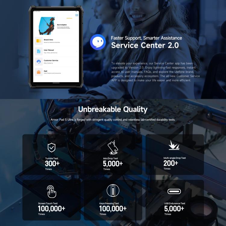 歐樂風 Armor Pad 5 Ultra 三防平板，12GB+512GB，11英寸安卓15 聯科發天璣7400X八核 5G網絡，歐規  , Armor Pad 5 Ultra