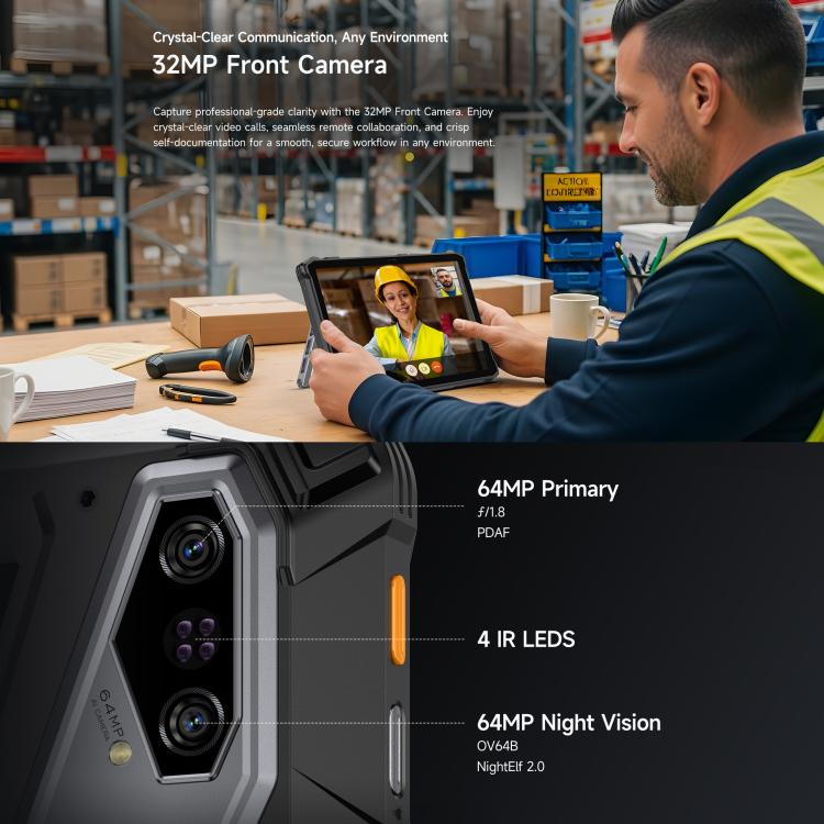 歐樂風 Armor Pad 5 Pro 三防平板，12GB+512GB，11英寸安卓15 聯科發天璣7400X八核 5G網絡，歐規  , Armor Pad 5 Pro