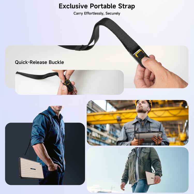 歐樂風 Rugking Pad 2 Pro 三防平板，8GB+128GB，10.1英寸安卓16 紫光展銳T7250八核 4G網絡，歐規  , 8GB+128GB