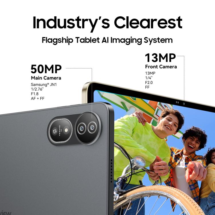 Blackview MEGA 12 12.2英寸5G平板, 12GB+256GB, 安卓16 天璣7200八核 全球版本自帶Google Play