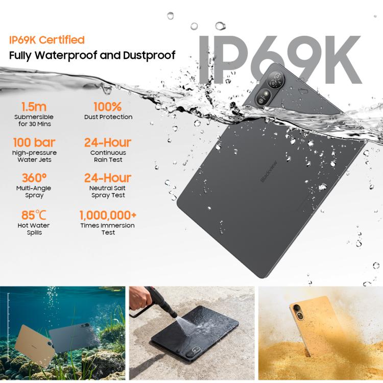 Blackview MEGA 12 12.2英寸5G平板, 12GB+256GB, 安卓16 天璣7200八核 全球版本自帶Google Play