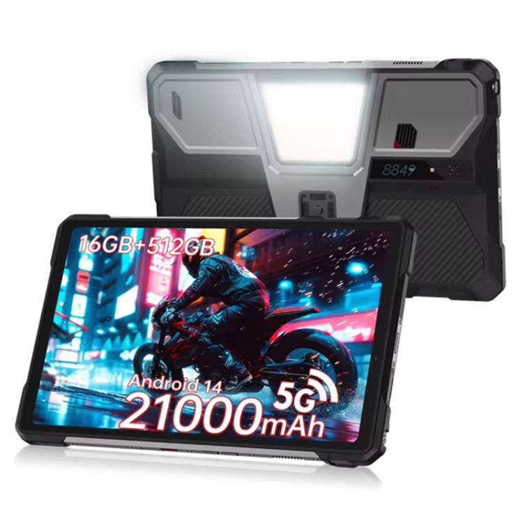 Unihertz 8849 Tank Pad 三防平板&投影儀，16GB+512GB，10.95英寸安卓14 天璣8200八核 5G網絡，歐規