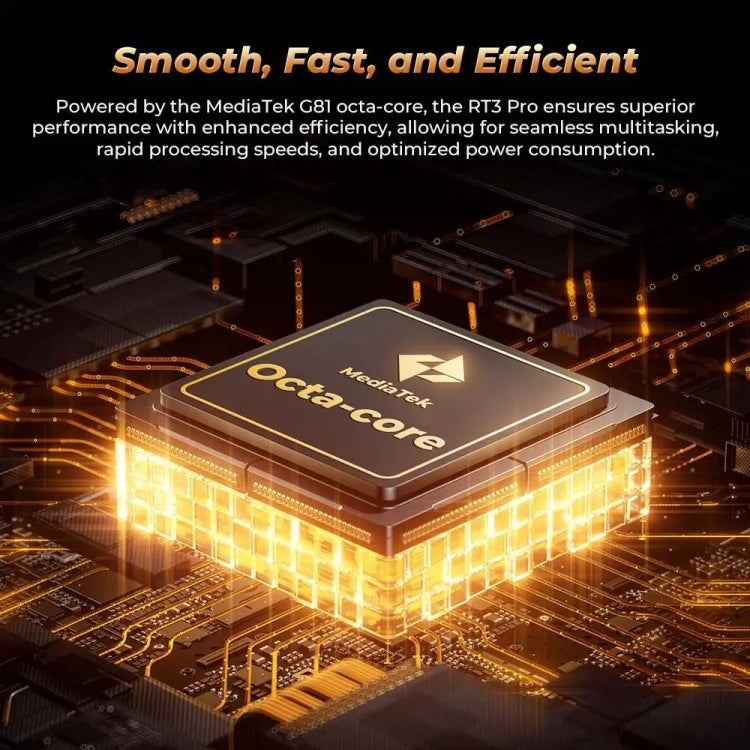 OUKITEL RT3 Pro 8英寸IP68/IP69K三防平板，4GB+128GB，安卓14 MediaTek G81八核 支持雙卡，4G網絡，歐規