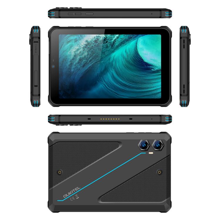 OUKITEL RT3 Plus 8英寸IP68/IP69K三防平板，4GB+128GB，安卓15 MediaTek G81八核 支持雙卡，4G網絡，歐規