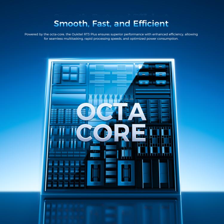 OUKITEL RT3 Plus 8英寸IP68/IP69K三防平板，4GB+128GB，安卓15 MediaTek G81八核 支持雙卡，4G網絡，歐規