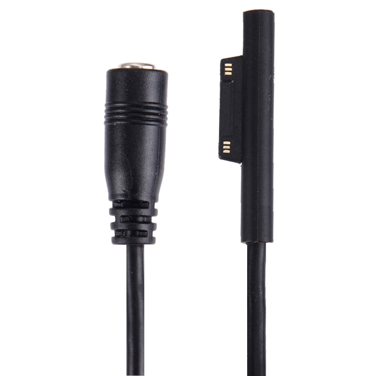 6 Pin磁頭 轉 5.5x2.5mm母頭接口 平板電腦電源適配充電線 適用於微軟Surface Pro 6 / 5 / 4 / 3