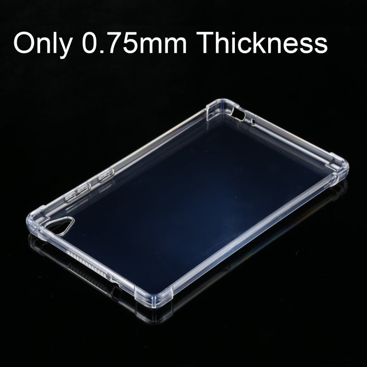 For Lenovo Tab M8 8.0 TB-8705F 0.75mm Dropproof Transparent TPU Protective Case
