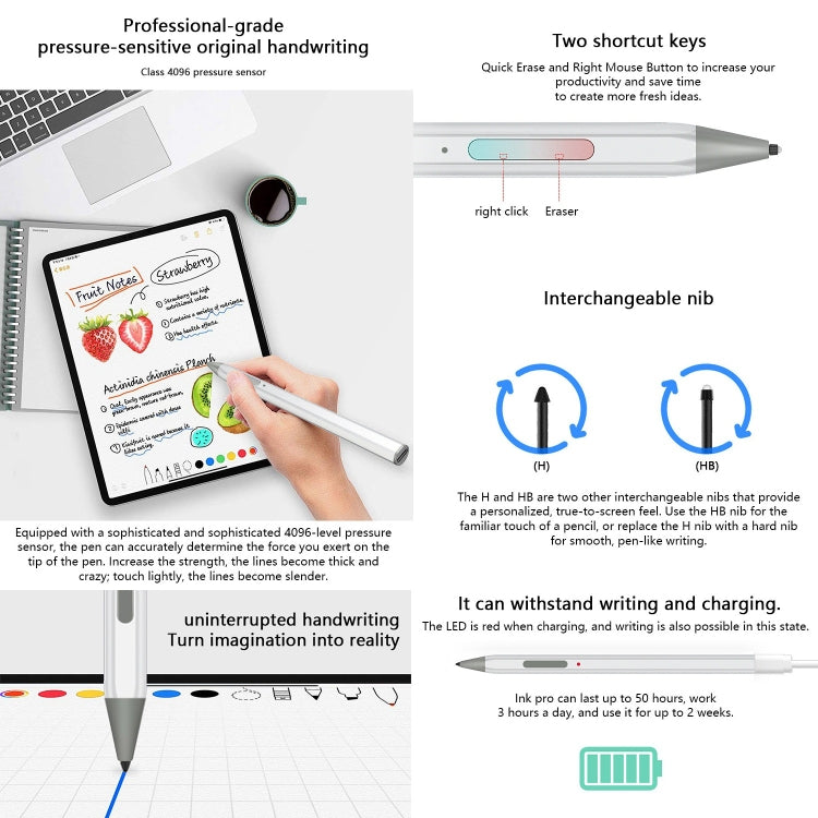 WR18 Micro USB 4096壓感級別觸控筆