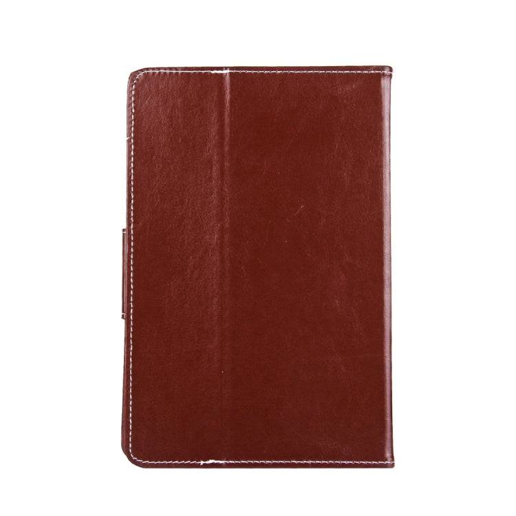 9寸平板通用瘋馬紋保護套帶支架