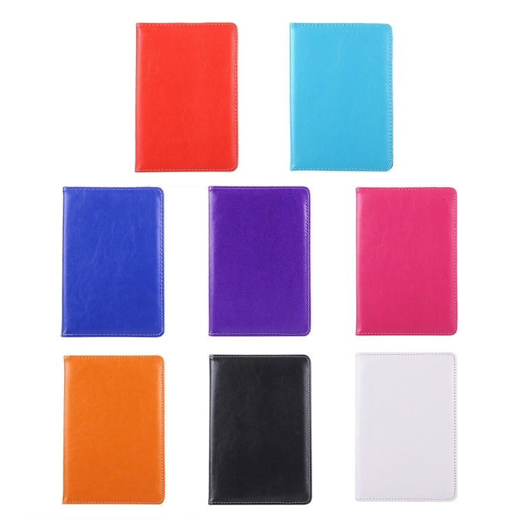 8寸平板通用360度旋轉瘋馬紋保護套帶支架