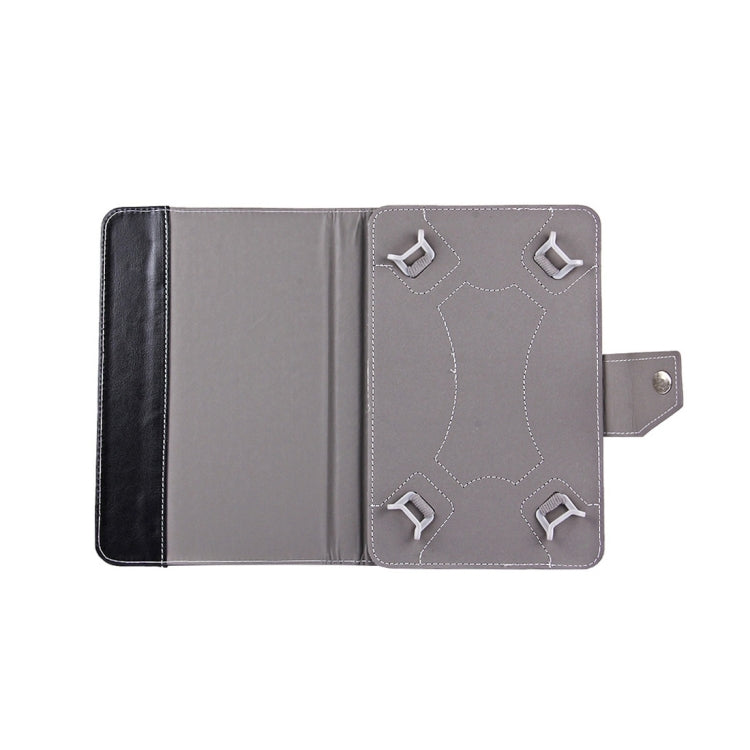 8寸平板通用瘋馬紋保護套帶支架