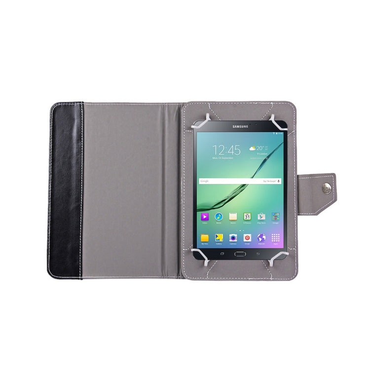 8寸平板通用瘋馬紋保護套帶支架