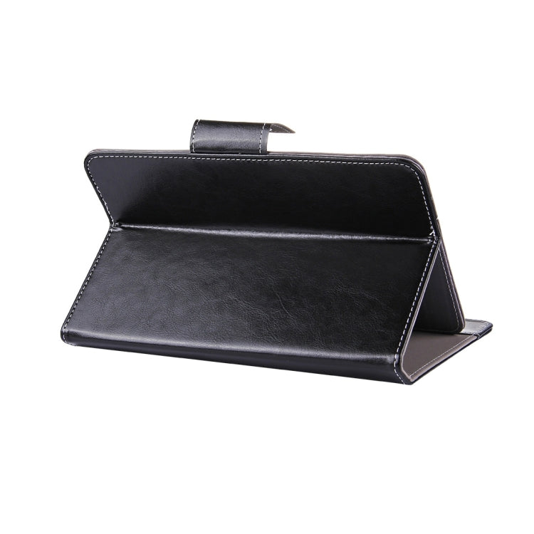 8寸平板通用瘋馬紋保護套帶支架