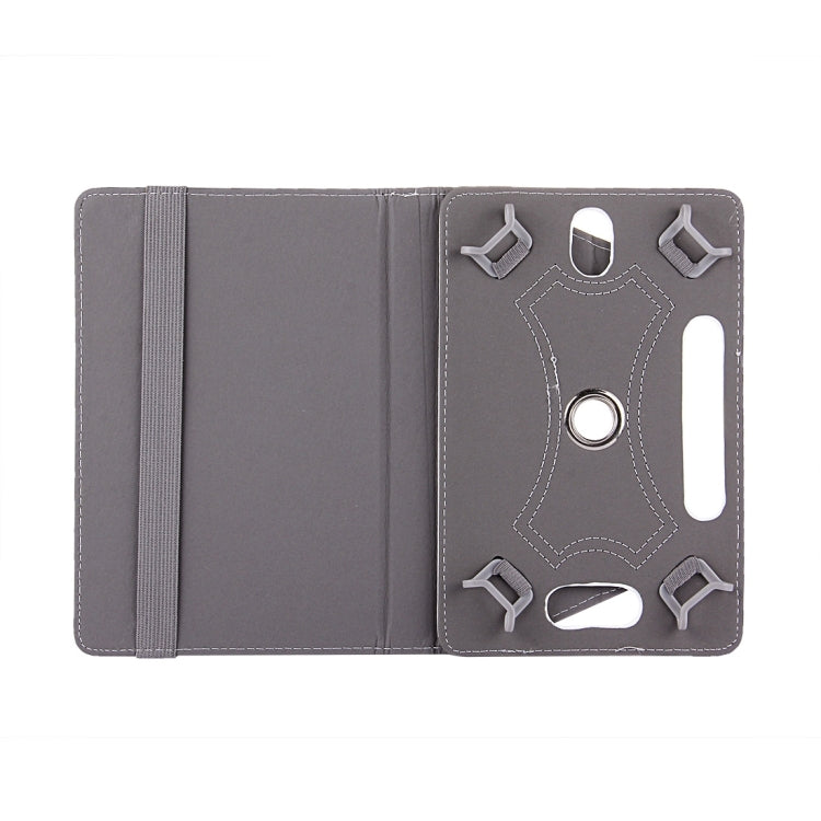 9寸平板通用360度旋轉瘋馬紋保護套帶支架