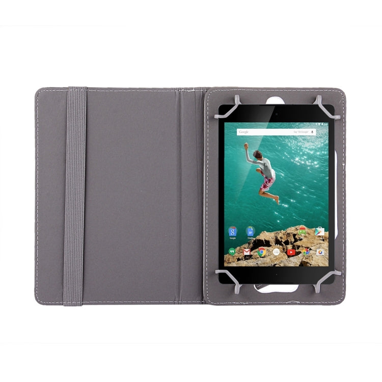 9寸平板通用360度旋轉瘋馬紋保護套帶支架