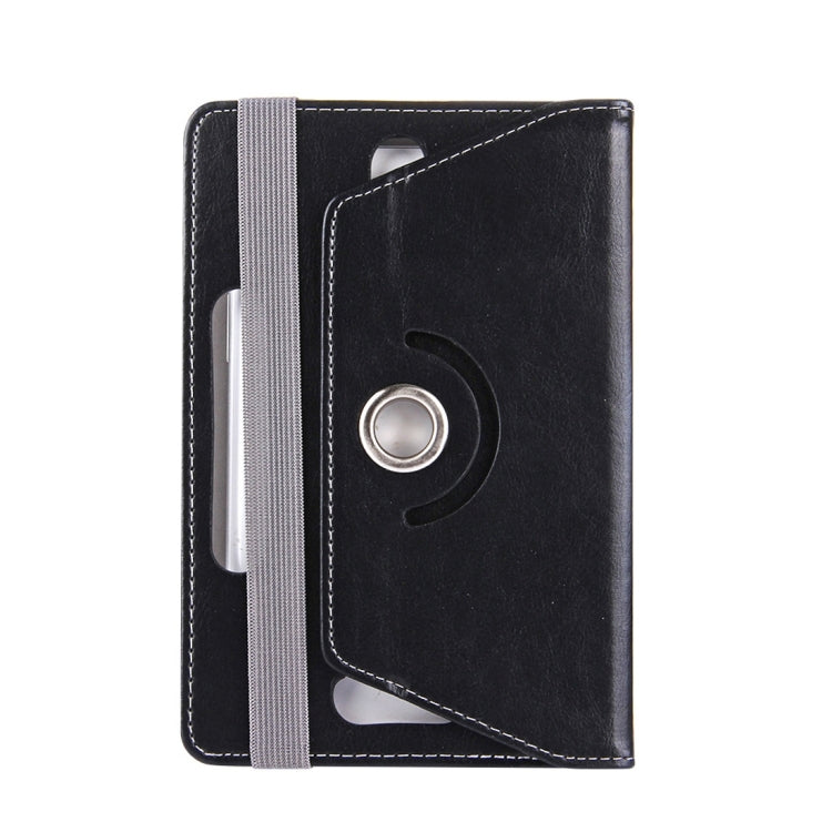 10寸平板通用360度旋轉瘋馬紋保護套帶支架