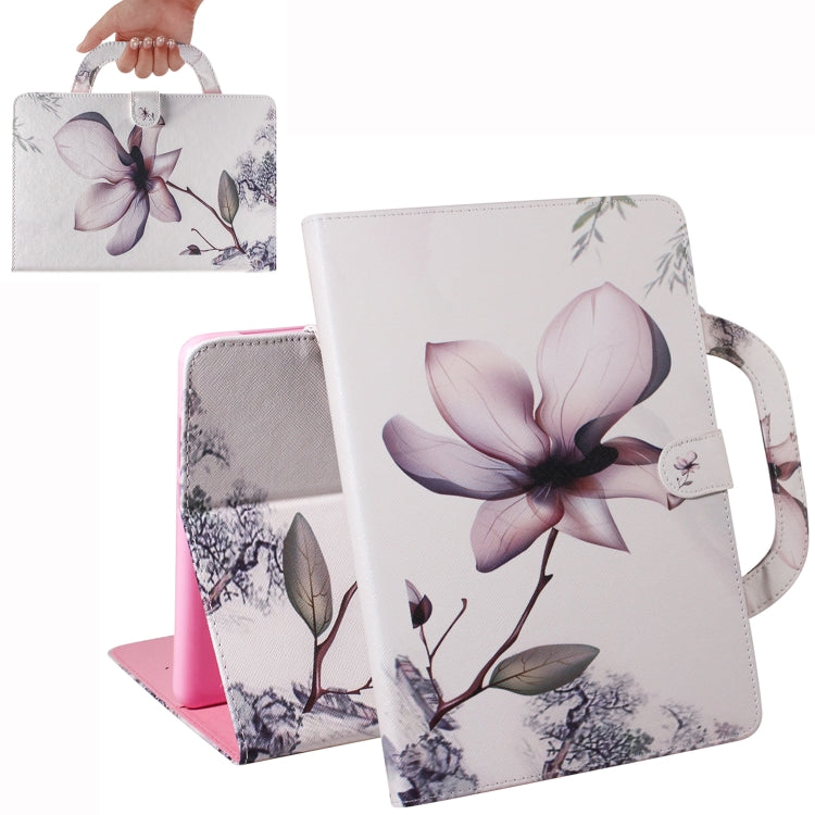 Magnolia Pattern Horizontal Flip Leather Case for Huawei MediaPad M5 Lite 8 / Honor Tab 5, with Holder & Card Slot & Wallet, For Huawei MediaPad M5 Lite 8 / Honor Tab 5