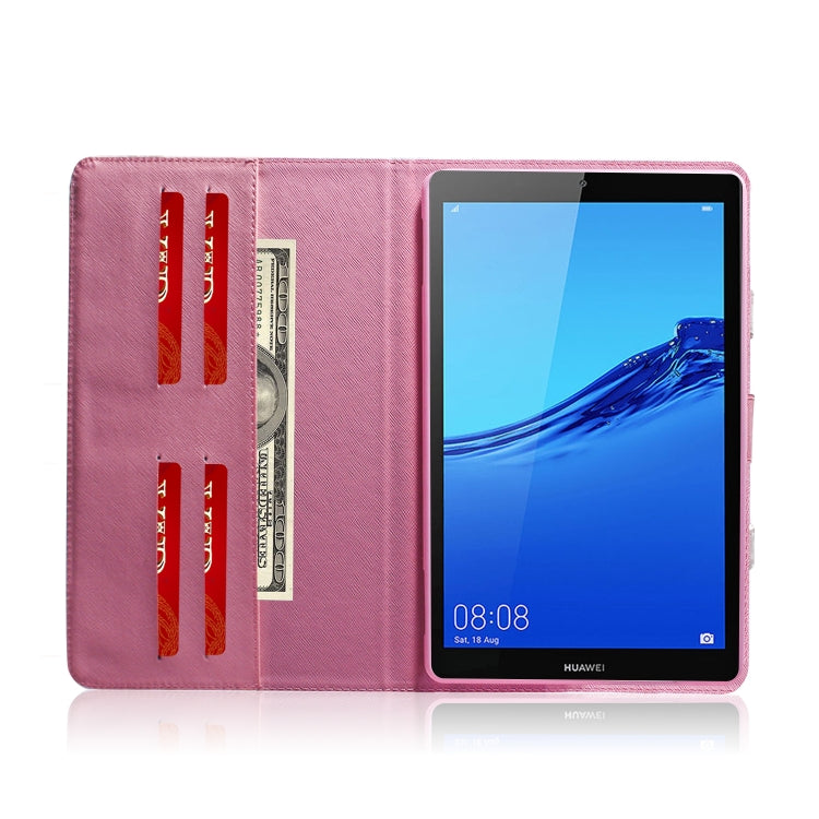 Magnolia Pattern Horizontal Flip Leather Case for Huawei MediaPad M5 Lite 8 / Honor Tab 5, with Holder & Card Slot & Wallet, For Huawei MediaPad M5 Lite 8 / Honor Tab 5