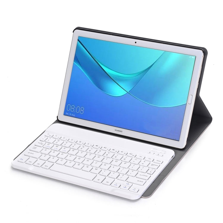 Detachable Bluetooth Keyboard Ultrathin Horizontal Flip Leather Tablet Case for Huawei MediaPad M5 / M5 Pro 10.8 inch, with Holder