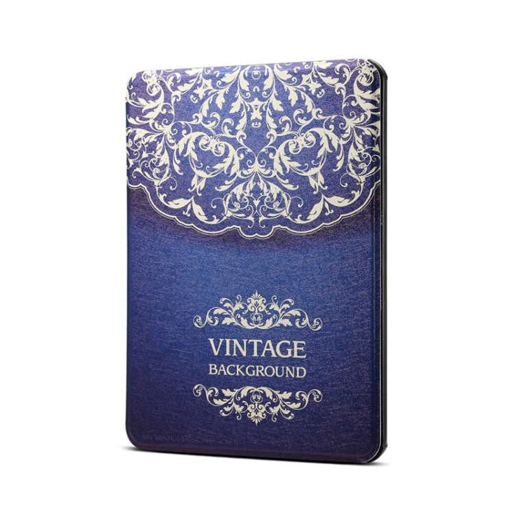 亞馬遜 Kindle 2019 歐式花藤圖案电子書彩繪電壓皮套 帶智能休眠功能