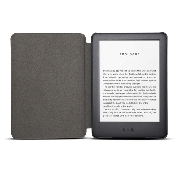 適用於亞馬遜 Kindle 2019 櫻花圖案 电子書彩繪電壓皮套 帶智能休眠功能