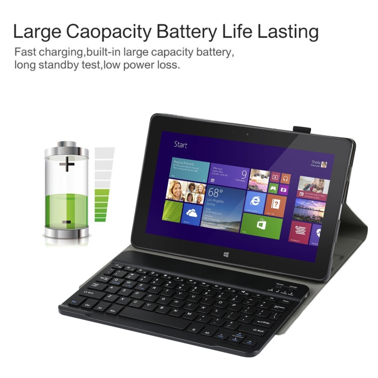 AM12 適用於聯想 小新Tab P11 11英寸 2合一 可拆卸藍牙鍵盤+保護平板鍵盤皮套 帶支架