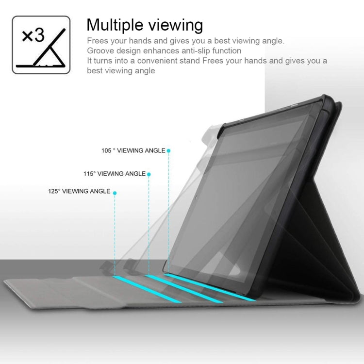 AM10 適用於聯想M10 FHD Plus 10.3英寸 2合一 可拆卸藍牙鍵盤+保護平板鍵盤皮套 帶支架