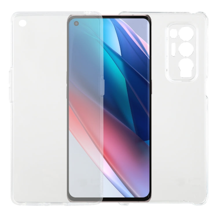 適用於OPPO Find X3 Neo PC+TPU 超薄雙面全包透明軟殼