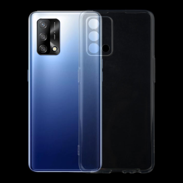 適用於OPPO F19 0.75mm超薄透明TPU軟殼