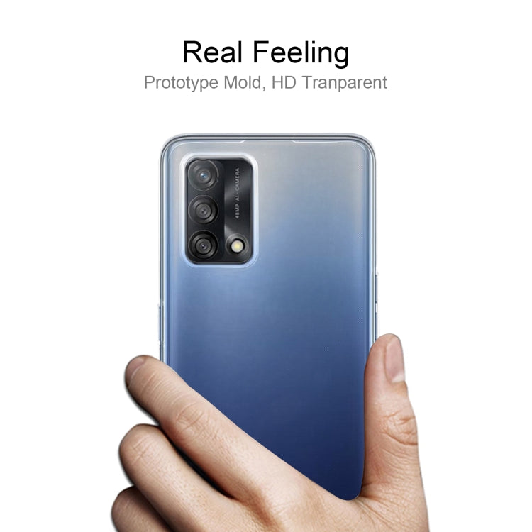 適用於OPPO F19 0.75mm超薄透明TPU軟殼