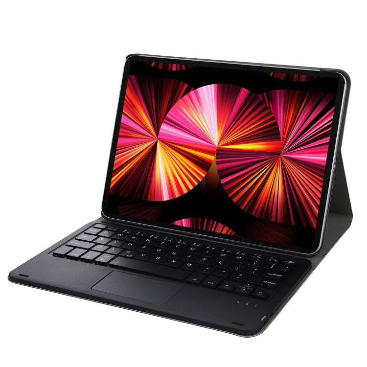 A11-A 2 in 1 Removable Bluetooth Keyboard + Protective Leather Tablet Case with Touchpad & Holder for iPad Pro 11 2022 / 2021 / Air 5 / Air 4