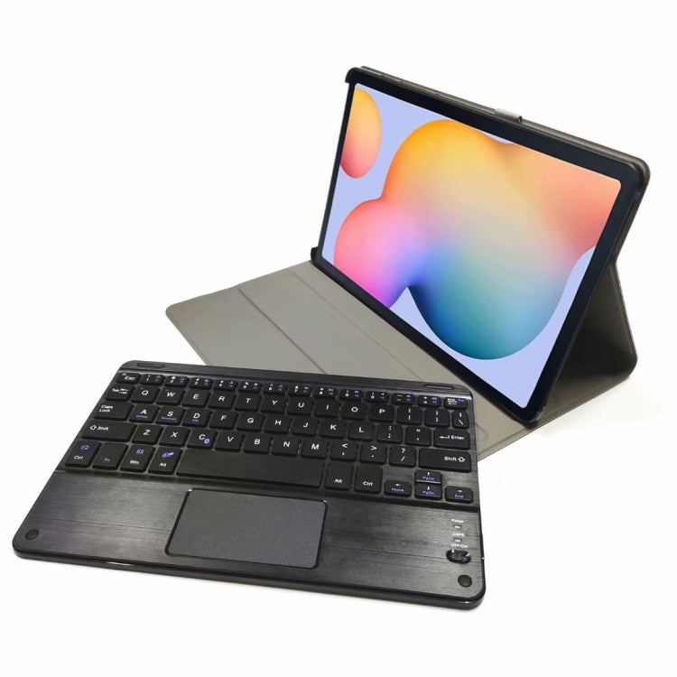 M10-C 適用於聯想Tab M10 TB-X505X 2合一 可拆卸藍牙鍵盤+平板鍵盤皮套 帶觸控板&支架