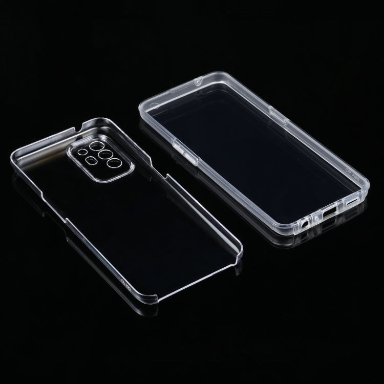 適用於OPPO F19 Pro+ 5G/A94 5G/Reno5 Z PC+TPU超薄雙面全包透明手機殼