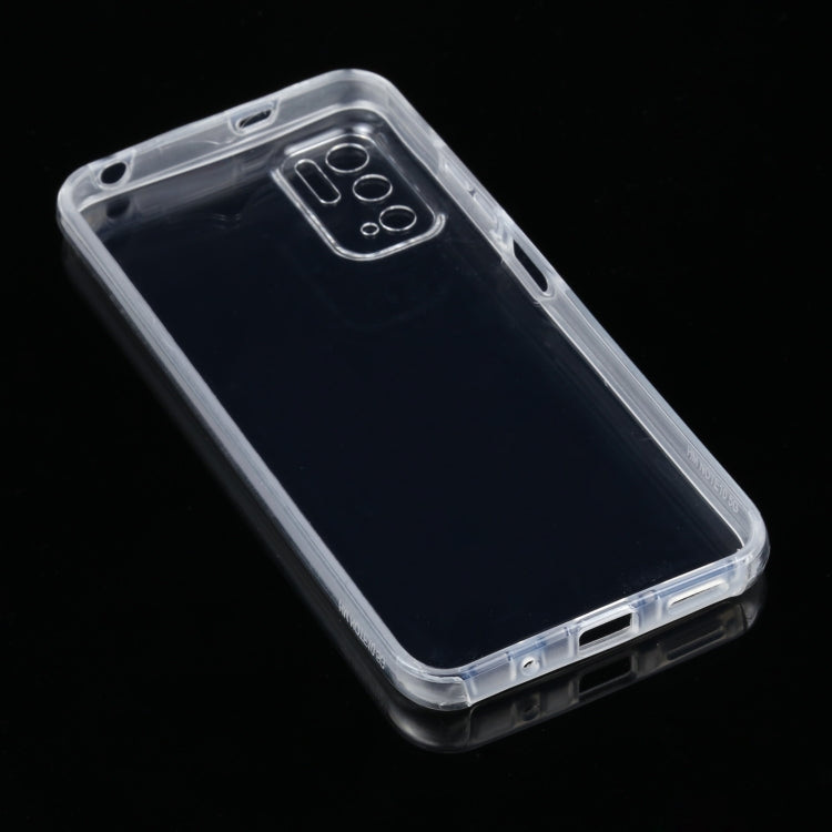 適用於小米 紅米 Note 10 5G PC+TPU超薄雙面全包透明手機殼