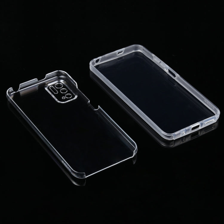 適用於小米 紅米 Note 10 5G PC+TPU超薄雙面全包透明手機殼