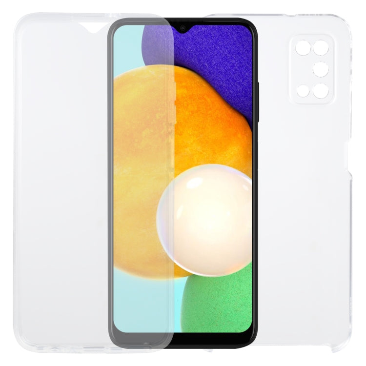 適用於三星 Galaxy A03s PC+TPU超薄雙面全包透明手機殼