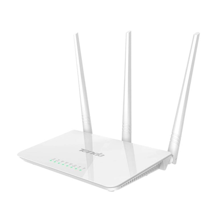 Tenda F3無線2.4GHz 300Mbps WiFi路由器，帶3根5dBi外部天線