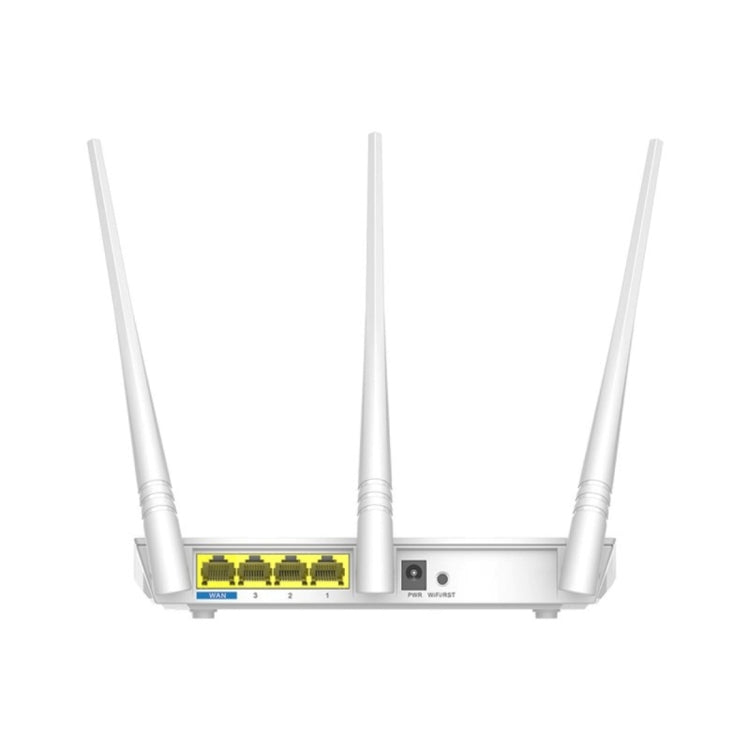 Tenda F3無線2.4GHz 300Mbps WiFi路由器，帶3根5dBi外部天線