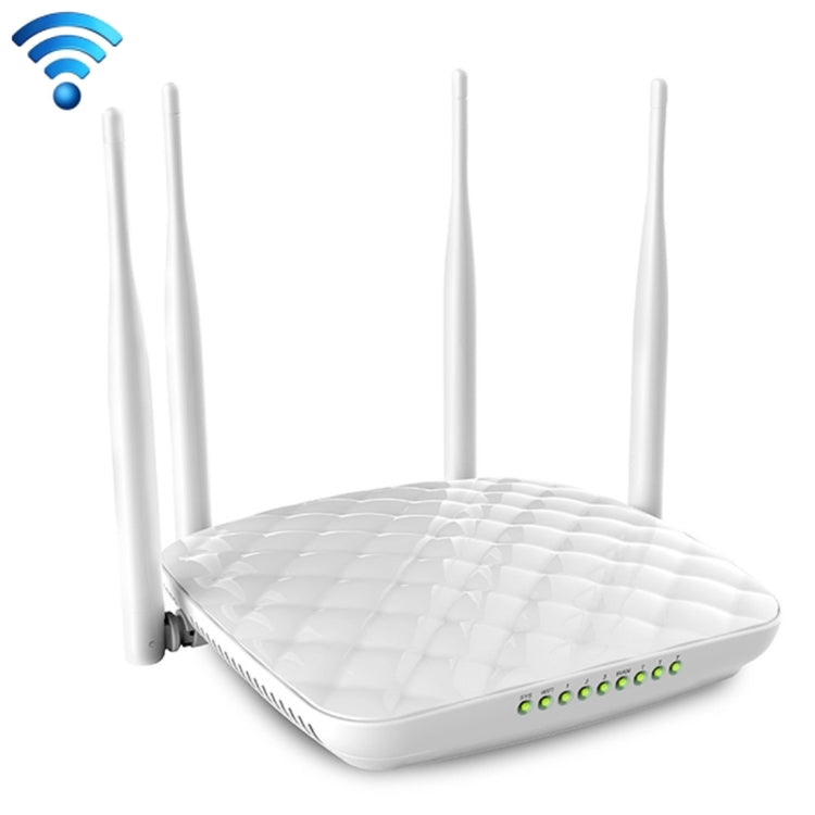Tenda FH456 無線2.4GHz 300Mbps WiFi路由器，帶4根5dBi外部天線