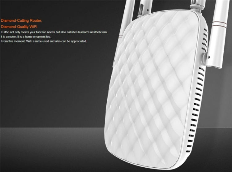 Tenda FH456 無線2.4GHz 300Mbps WiFi路由器，帶4根5dBi外部天線