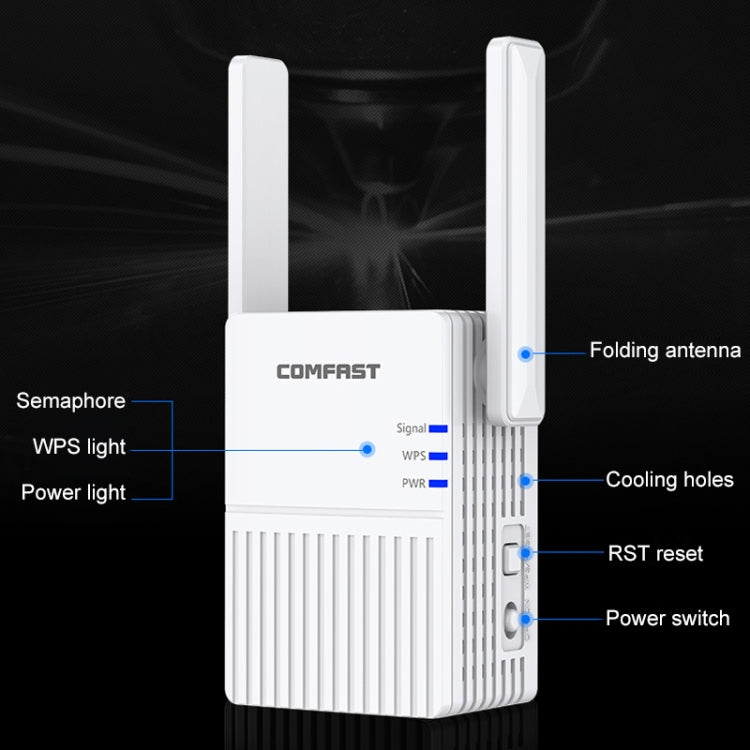 COMFAST CF-N300 300Mbps 無線WIFI信號放大器中繼器