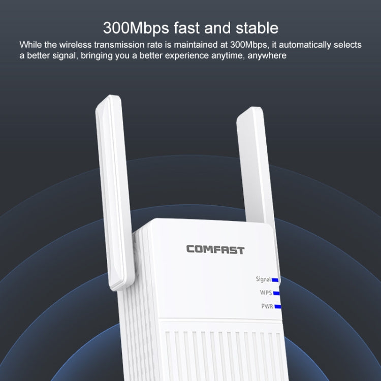 COMFAST CF-N300 300Mbps 無線WIFI信號放大器中繼器