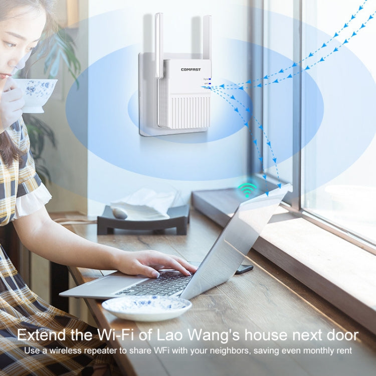 COMFAST CF-N300 300Mbps 無線WIFI信號放大器中繼器