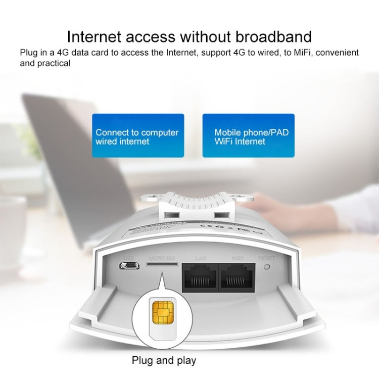 COMFAST CF-E5 300Mbps 4G無線室外路由器，北美版