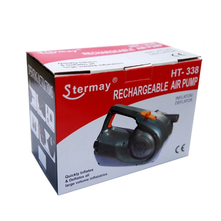 HT-338 蓄電式電動氣泵釣魚船打氣泵，歐規