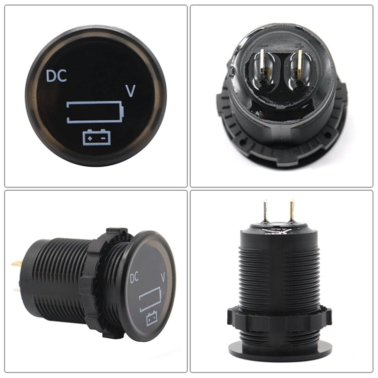 12/24V車/船電池測量表 5-30V電壓電量表