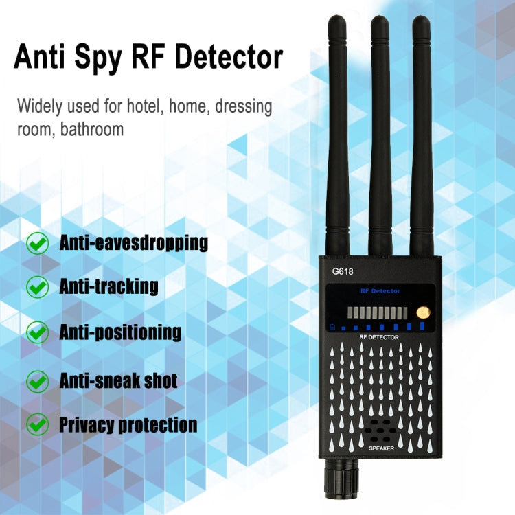 G618 GPS無線信號探測器WiFi攝像頭檢測儀