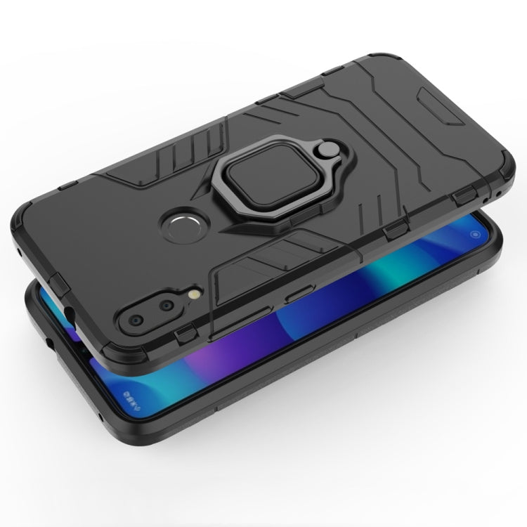 適用於小米Xiaomi Mi Play 黑豹PC + TPU磁吸指環支架防摔保護殼