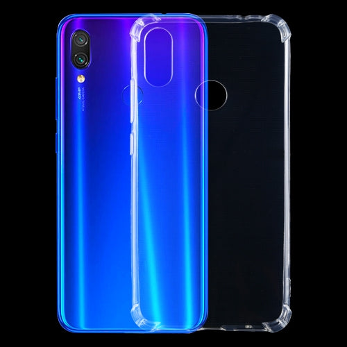 適用於 小米 Redmi Note 7 四角防摔超薄透明TPU保護殼